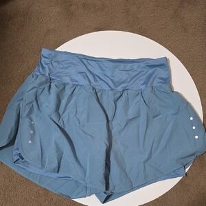 Women's Blue Athletic Shorts